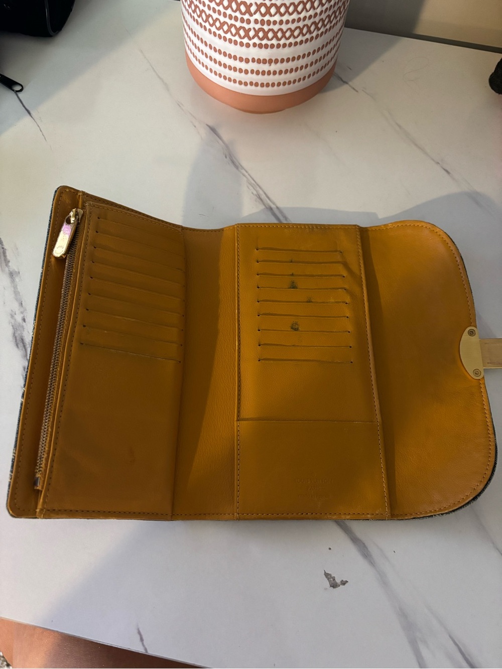 Louis Vuitton Denim Amelia Wallet - Picture 7 of 8